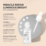 Miracle Repair Luminous Bright Serum 30ml