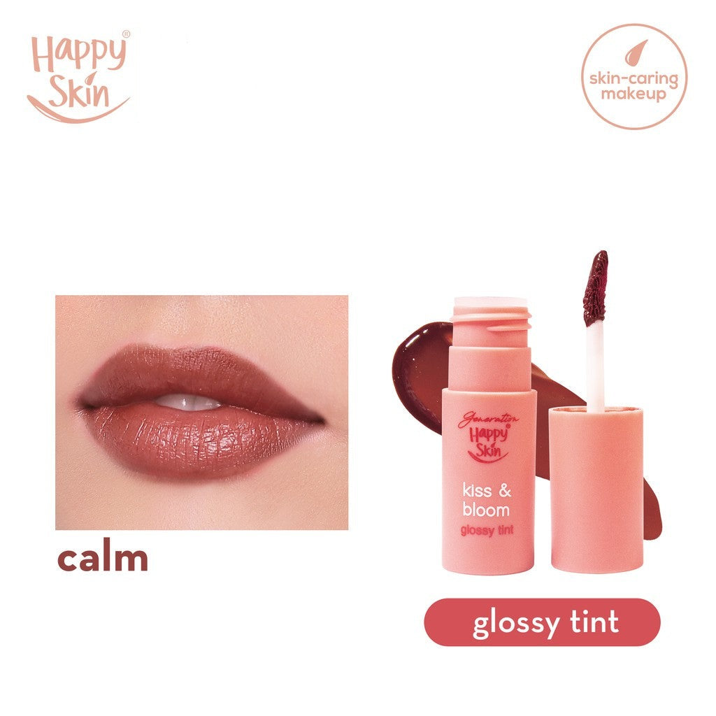 Happy Skin Kiss & Bloom Glossy Tint in Calm Happy Skin Cosmetics
