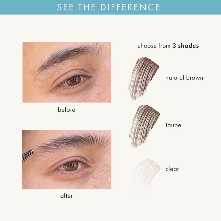 blk Cosmetics Fresh Soaked Brow Lock Mascara in Clear blk Cosmetics