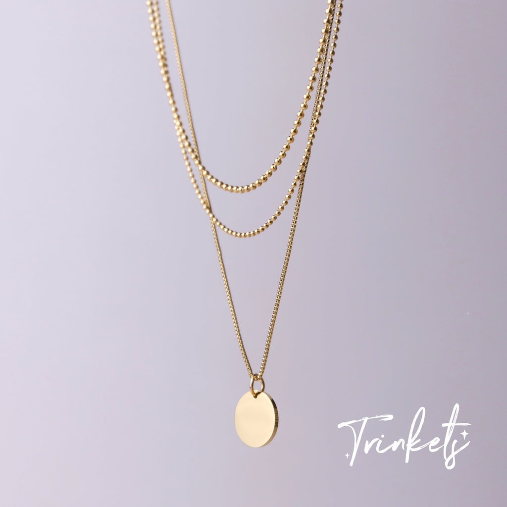 Trinkets Hope Layered Necklace - shop cosy | buy more & get up to 10% off