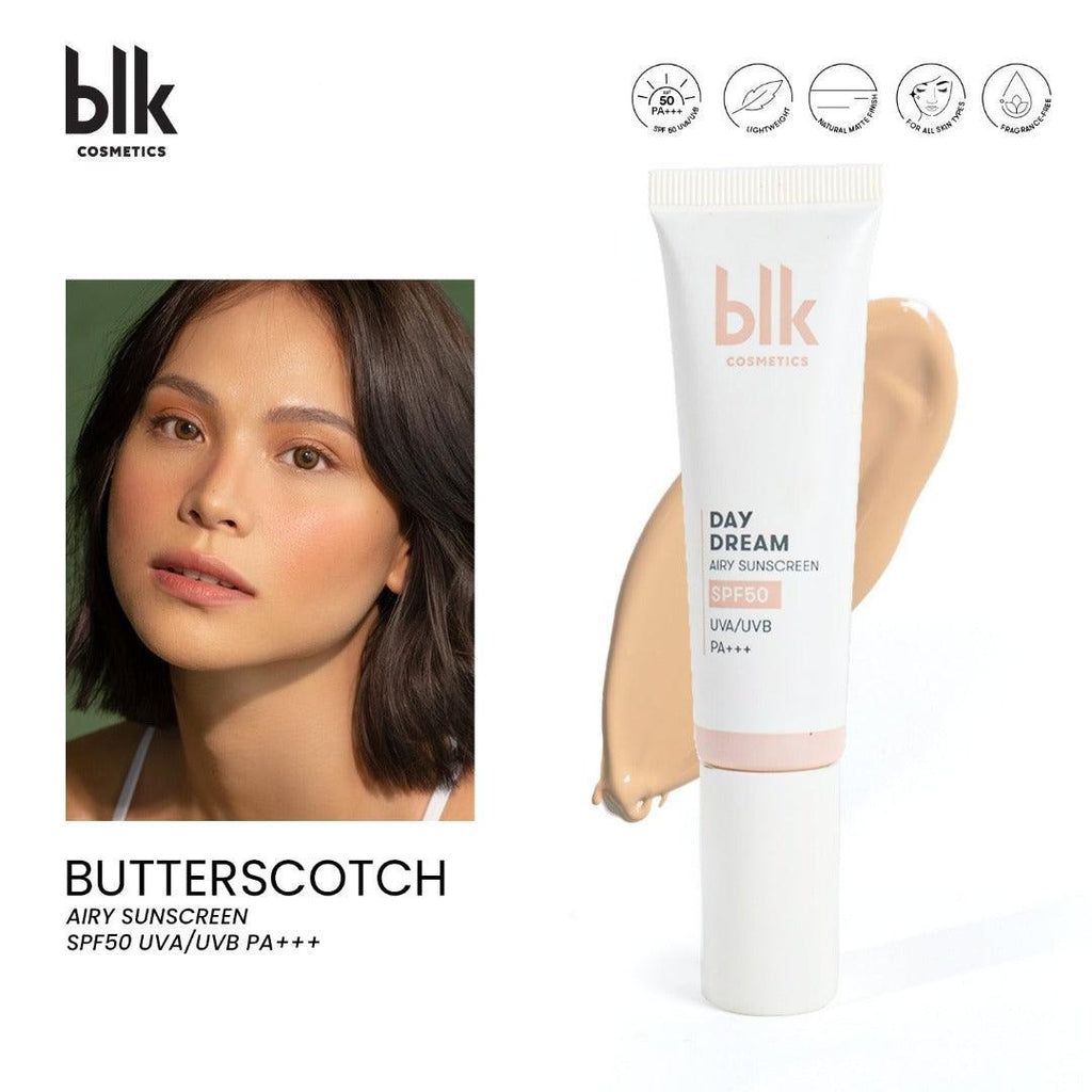 blk Cosmetics Daydream Airy Tinted Sunscreen SPF50 in Butterscotch blk Cosmetics