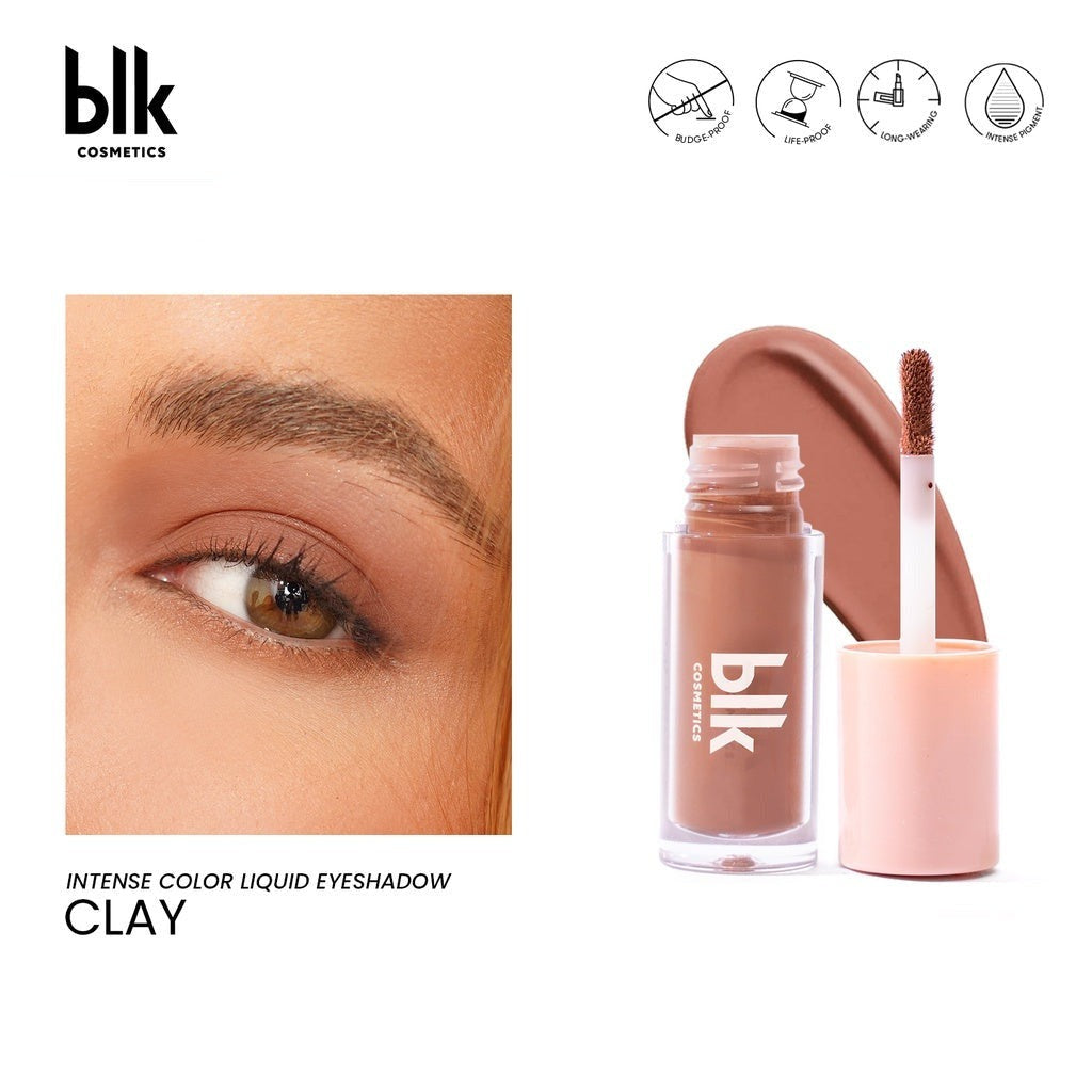 blk Cosmetics Intense Colour Liquid Eyeshadow in Clay