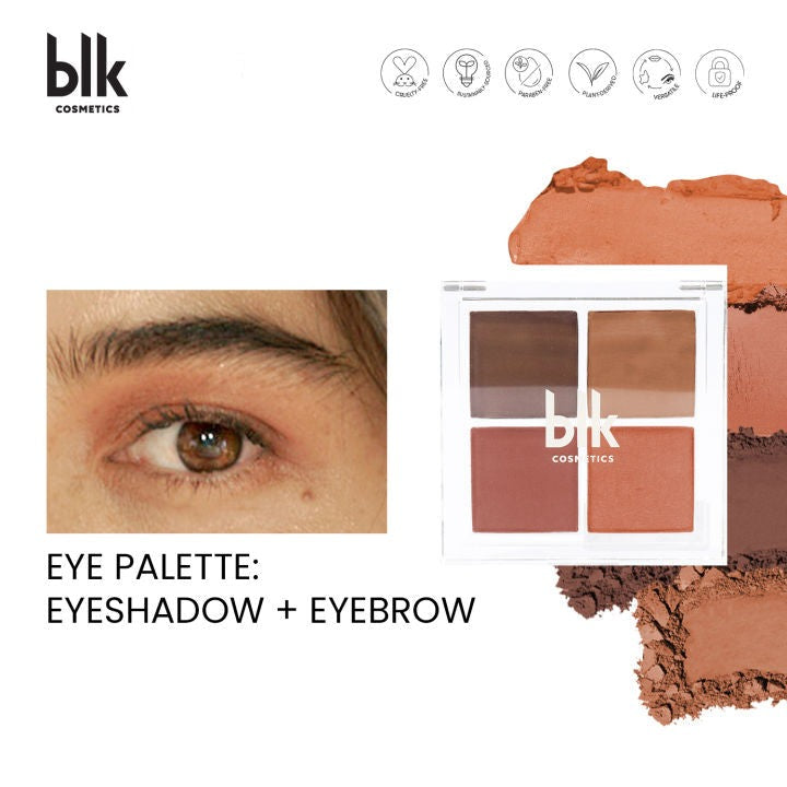 blk cosmetics Daydream Eye Palette: Eyeshadow + Eyebrow blk Cosmetics