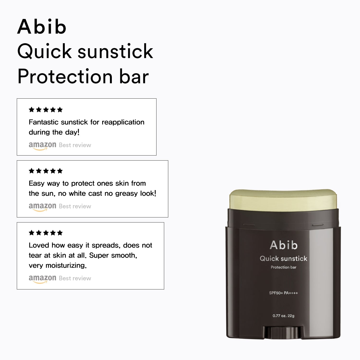 Quick Sunstick Protection Bar