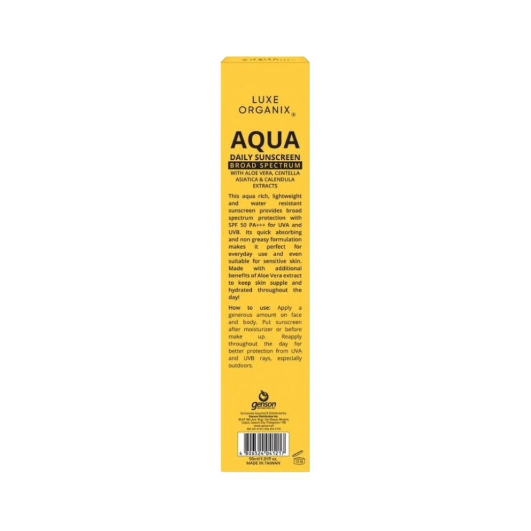 Aqua Daily Sunscreen 50ml