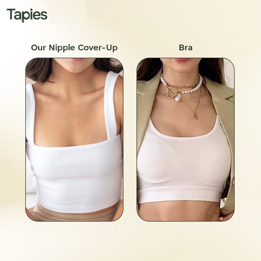 Tapies Nipple Cover-Ups in Oat - cosy australia