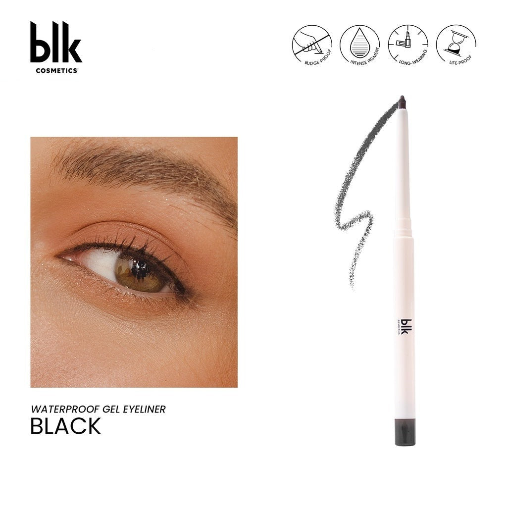 blk Cosmetics Waterproof Gel Eyeliner in Black