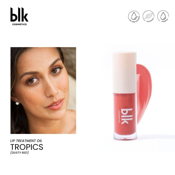 blk Cosmetics Fresh Soaked Lip Treatment Oil in Tropics blk Cosmetics