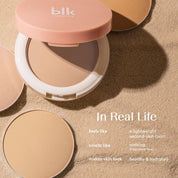 blk Cosmetics Airy Matte Perfecting Foundation SPF20 in Butterscotch blk Cosmetics