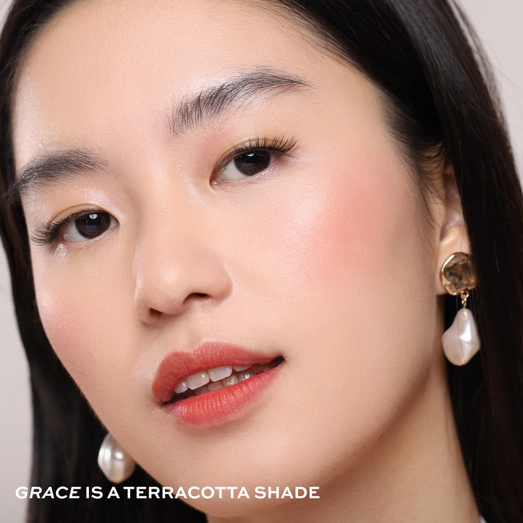 Lucky Beauty Blush & Lip Cream in Grace cosy australia