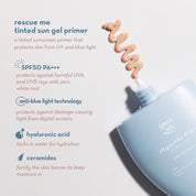 Rescue Me Tinted Sun Gel Primer
