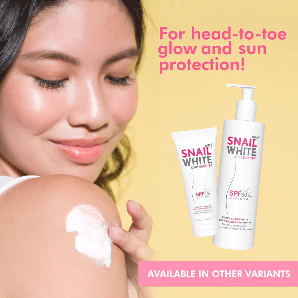 Snail white shop body booster