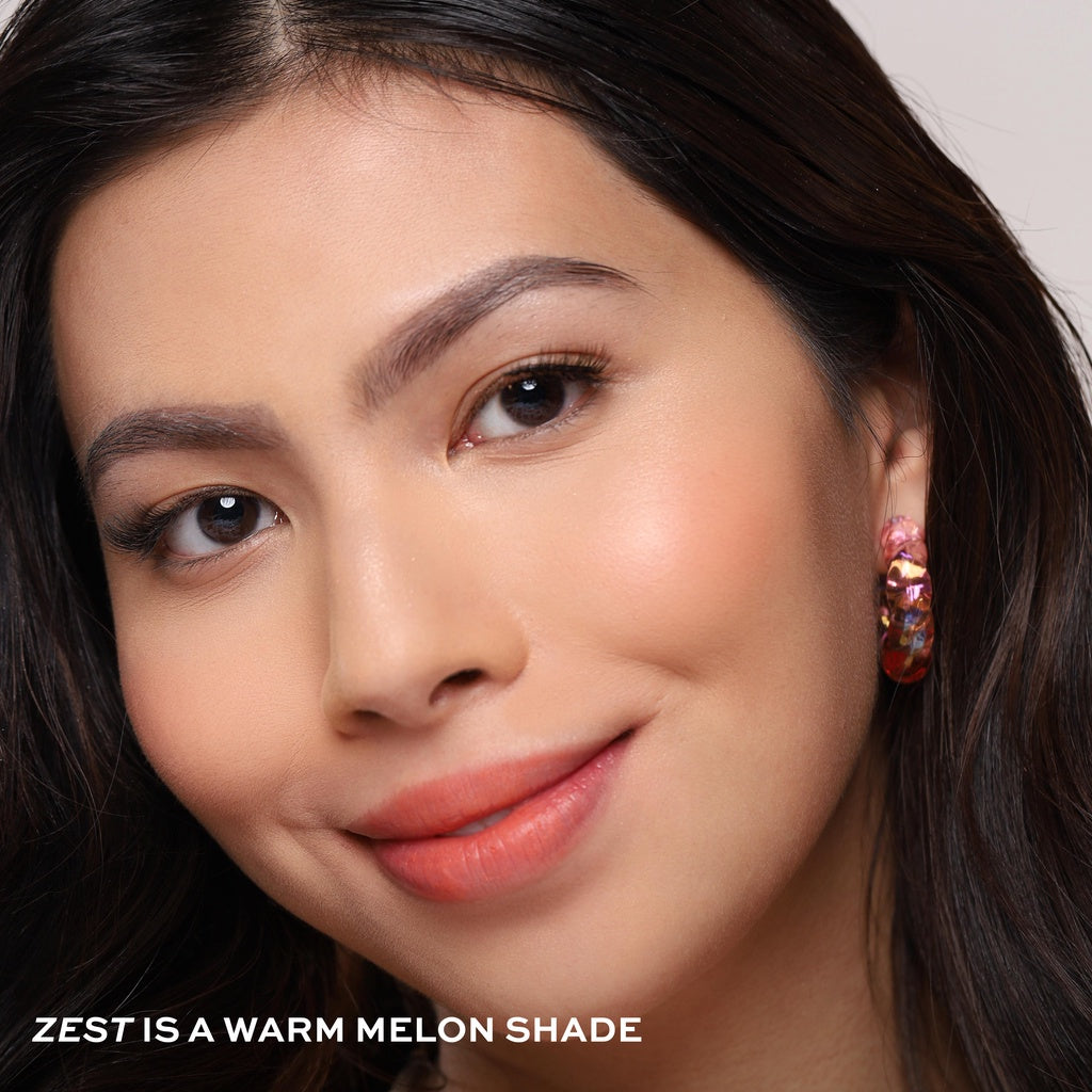 Lucky Beauty Blush & Lip Cream in Zest cosy australia