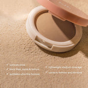 blk Cosmetics Airy Matte Perfecting Foundation SPF20 in Butterscotch blk Cosmetics