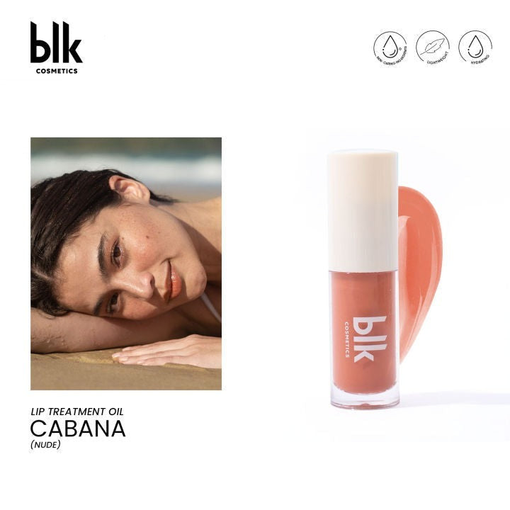 blk Cosmetics Fresh Soaked Lip Treatment Oil in Cabana blk Cosmetics