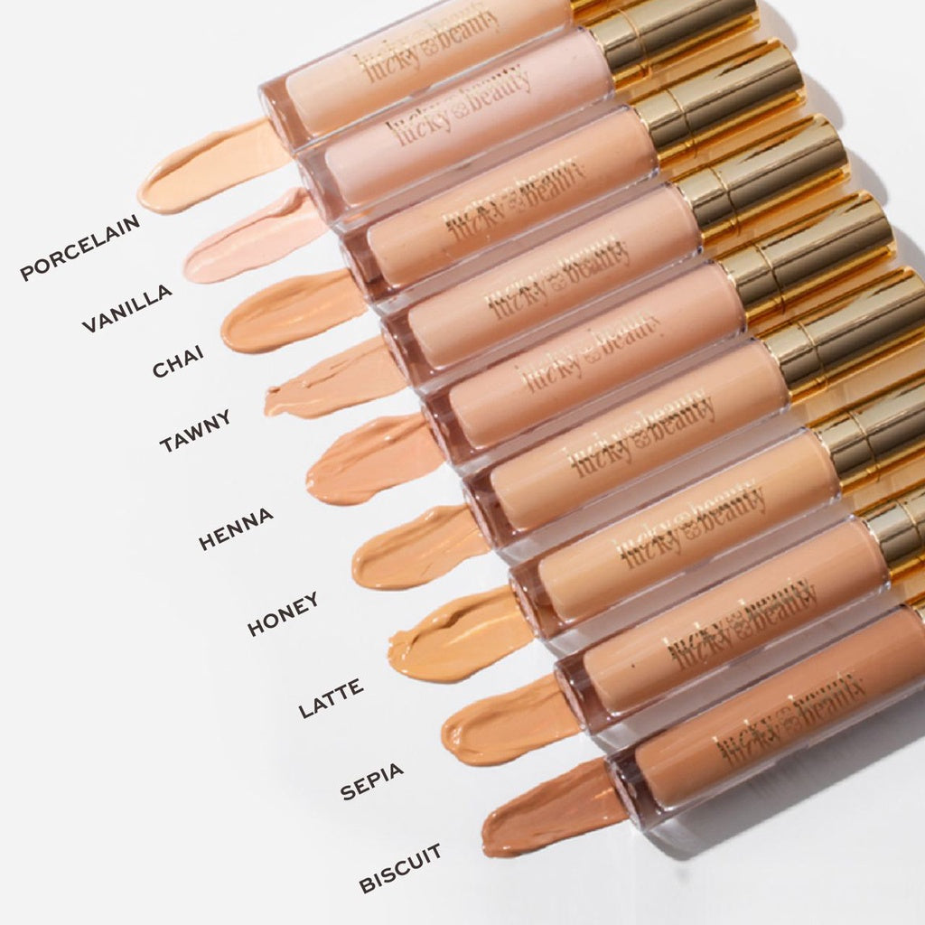 Lucky Beauty Serum Concealer in Latte cosy australia